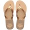Sandalias Havaianas Elegance Print Grafito Dorado