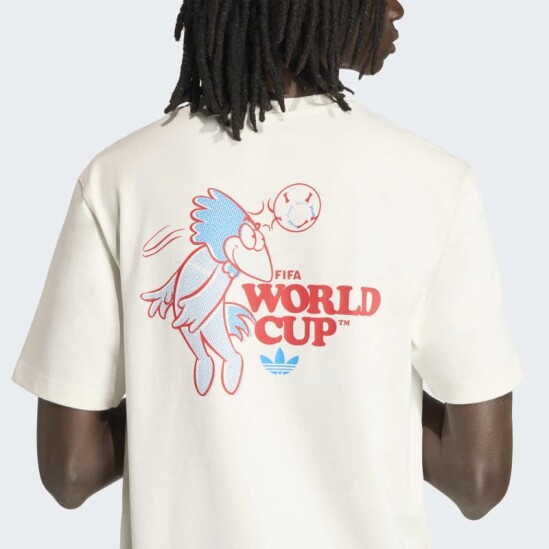 Remera Adidas Copa Mundial de la FIFA 26™ Mascota Footix Blanco