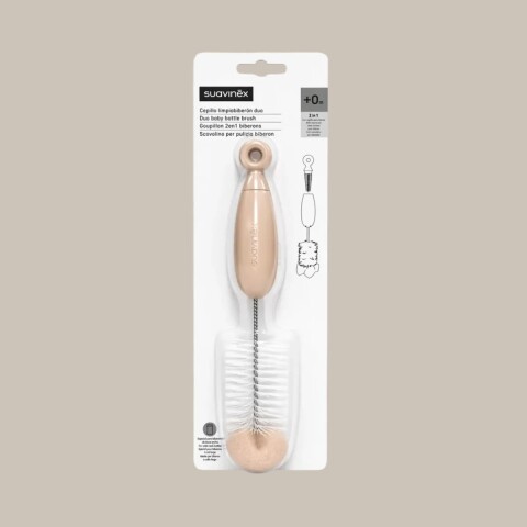 Cepillo Duo limpia mamaderas Suavinex Cepillo Duo Limpia Mamaderas Suavinex