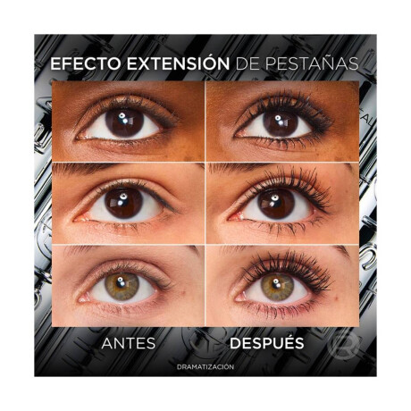 Mascara de Pestañas Loreal Paris Extensionist Blackest Brown Washable
