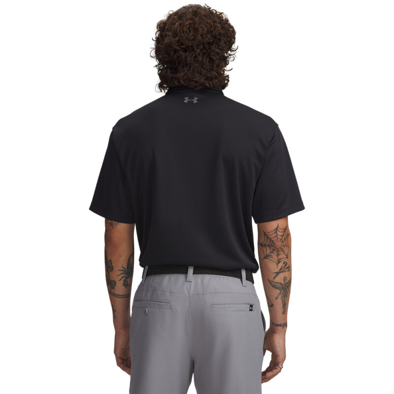 Tech Polo-RED BLK-001