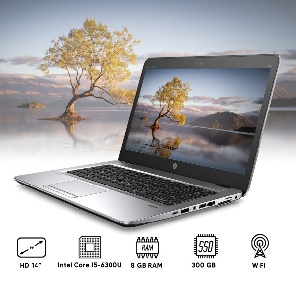 Notebook Elitebook 840 G3 I5 8gb Ram 300gb Ssd 14" NOTEBOOK RFPL HP 840 G3 I5/8/300/14"