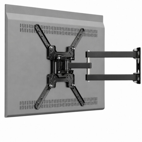 Soporte Tv 14 A 55 Pulgadas Con Brazo Movible Soporta 50kgs Negro