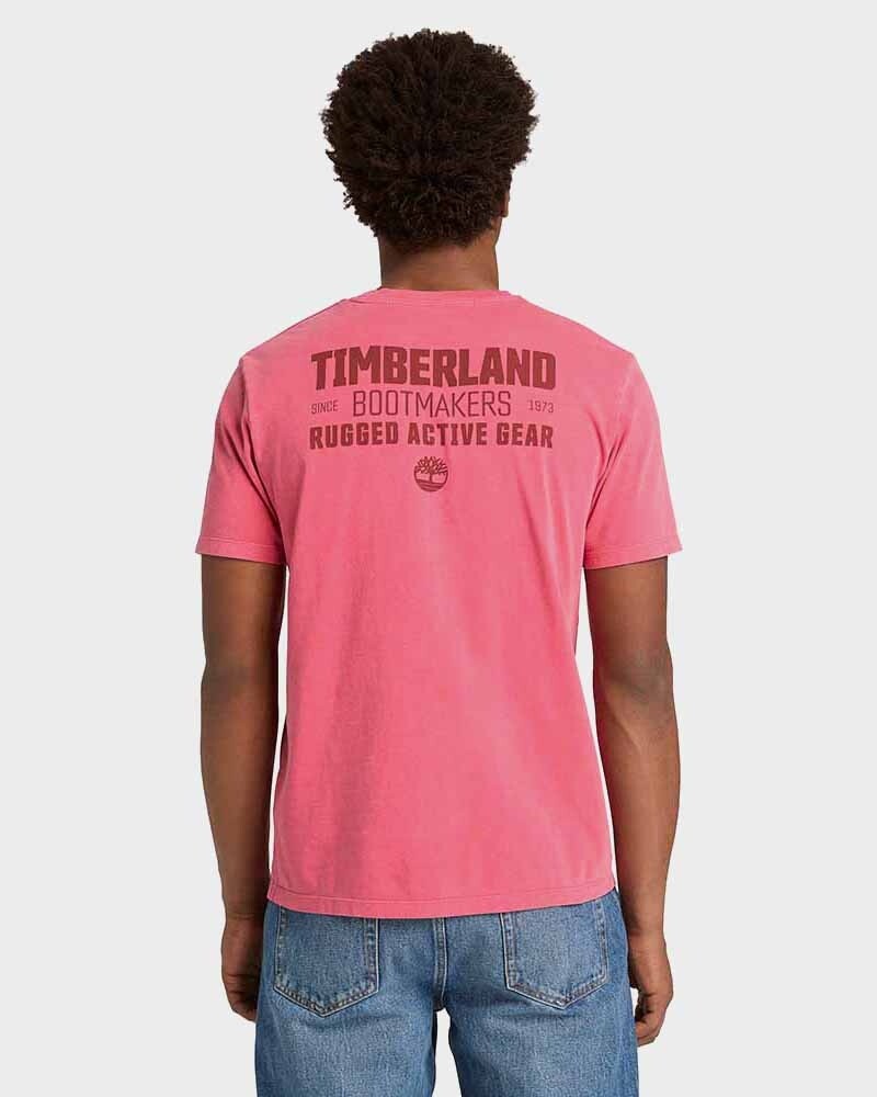 Polera Garment Dyed Short Sleeve Tee Hombre 4333