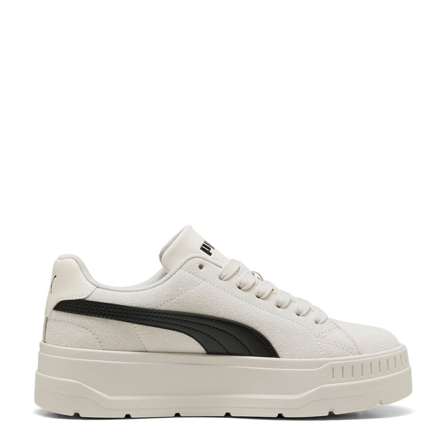 Championes de Mujer Puma Karmen Classic Sd Beige - Negro
