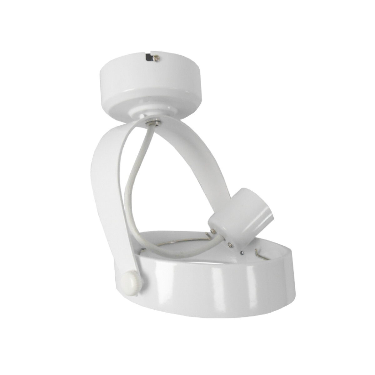 Spot con base, para lámpara GU10/AR111 230V blanco - WA0798 