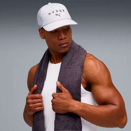 Gorra Puma X Hyrox Trucker Unisex blanco