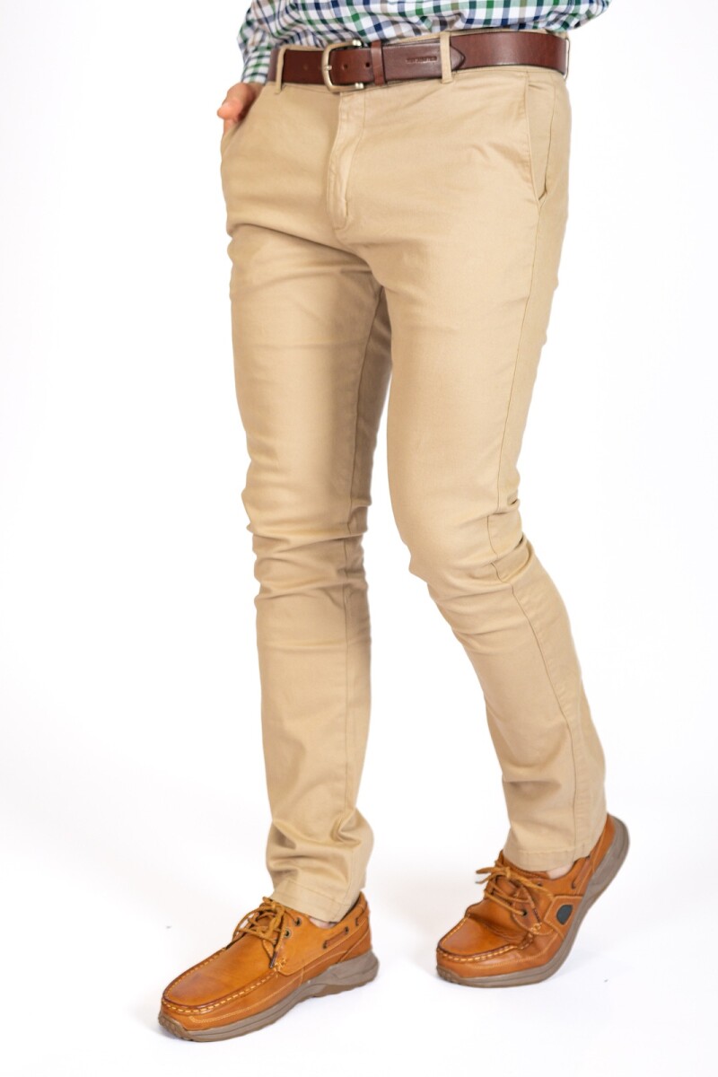 Pantalón Chino Brixton Beige