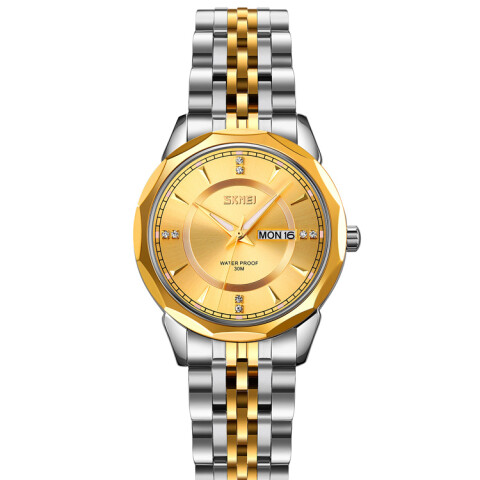 Reloj Skmei 9264TGDGD para mujer en acero Reloj Skmei 9264tgdgd Para Mujer En Acero
