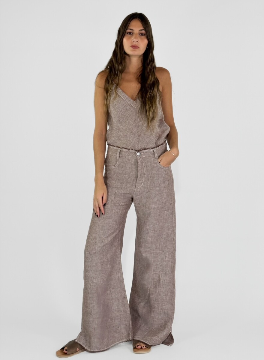PANTALON NIZA - MARRON 