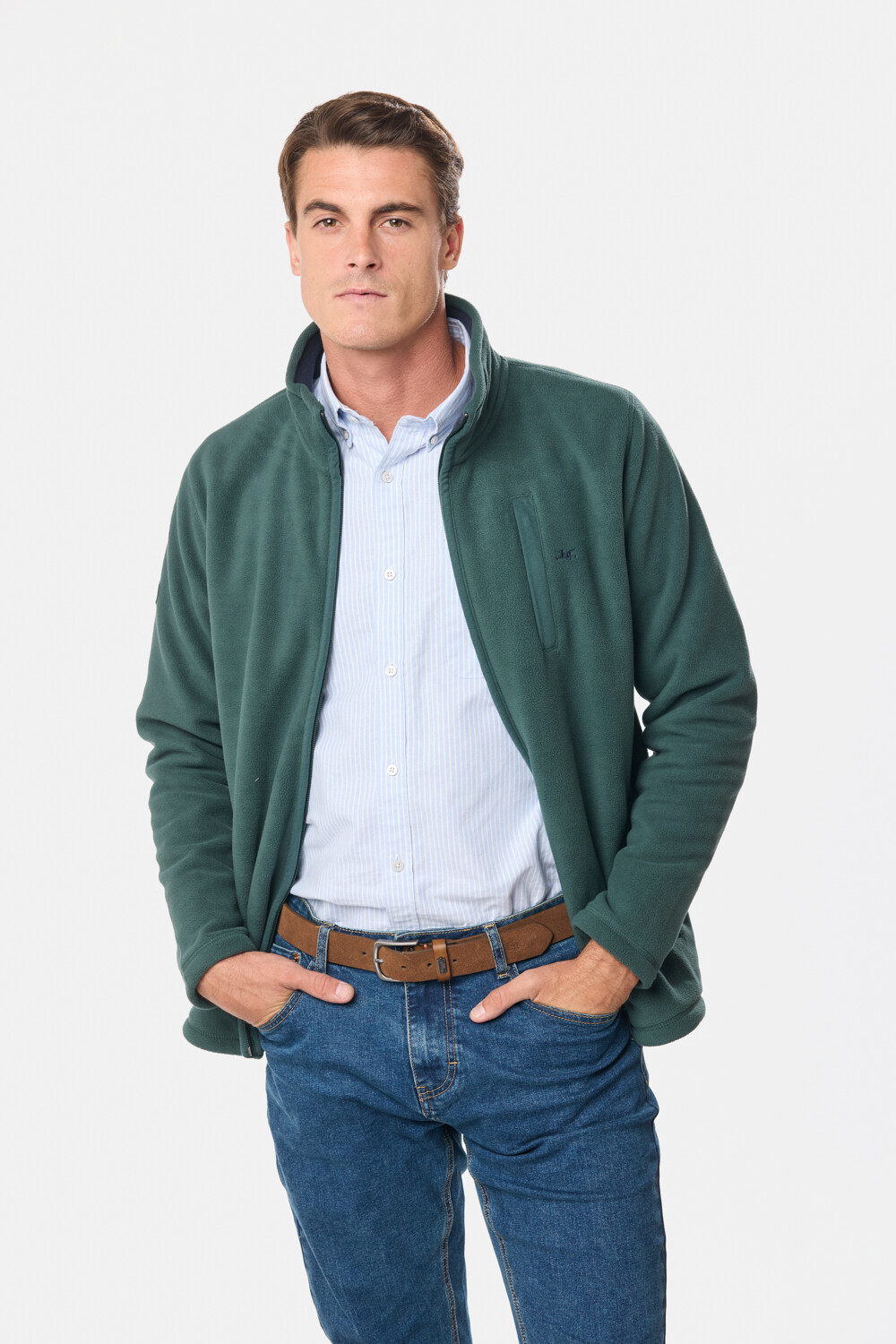 CAMPERA POLAR DE ABRIGO Verde