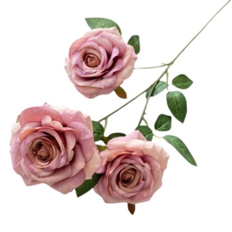 Rama De Rosas x3 Rosa