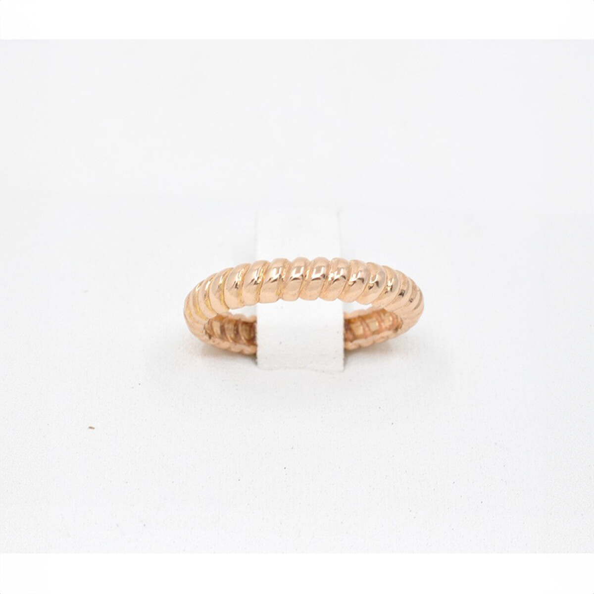 Anillo En Oro Rosa 
