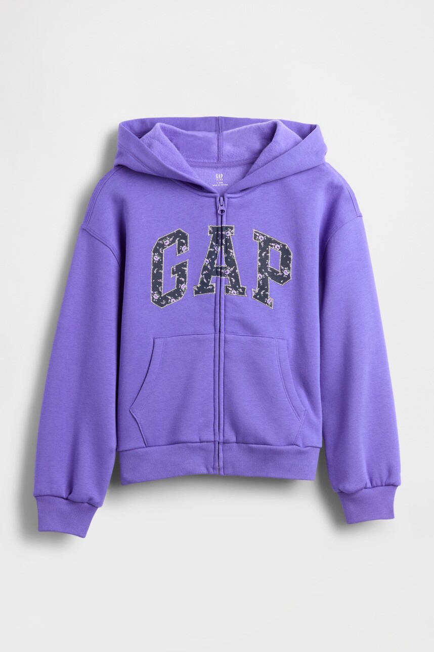 Canguro Con Cierre Niña Blue Iris 2