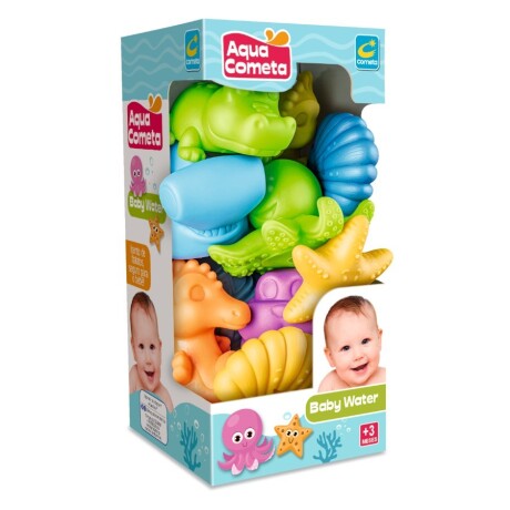 Pack X10 Juguete Para El Baño Muñecos Para Agua Ub 001