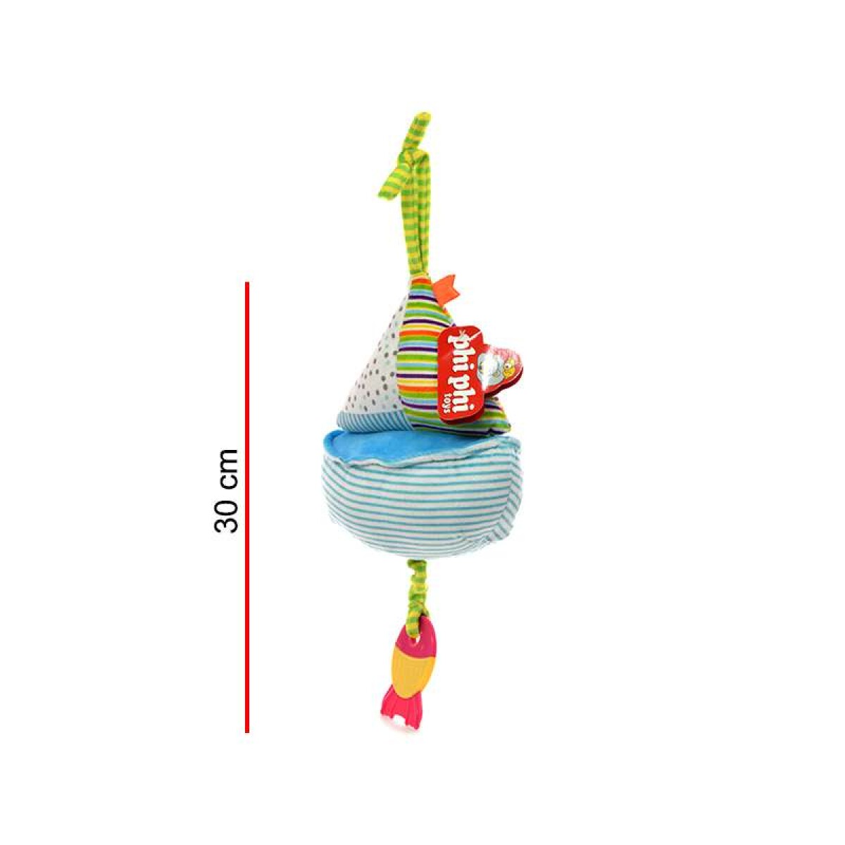 Dormidera Barco Phi Phi - Verde y Celeste 