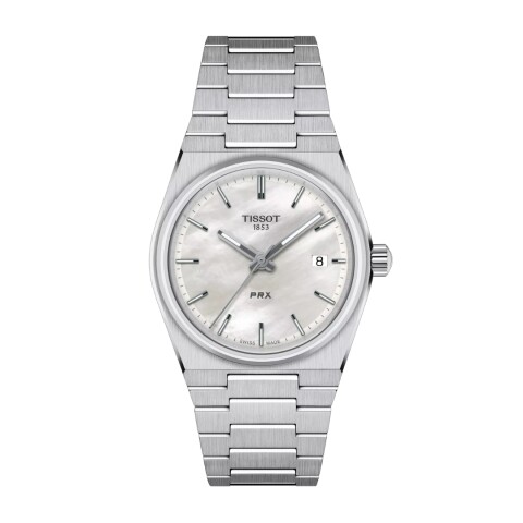Reloj Tissot PRX T1372101111100 para dama con correa de acero Reloj Tissot Prx T1372101111100 Para Dama Con Correa De Acero