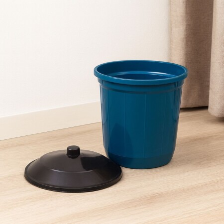 PAPELERA TACHO DE BASURA CON TAPA 13,6 LITROS PAPELERA TACHO DE BASURA CON TAPA 13,6 LITROS