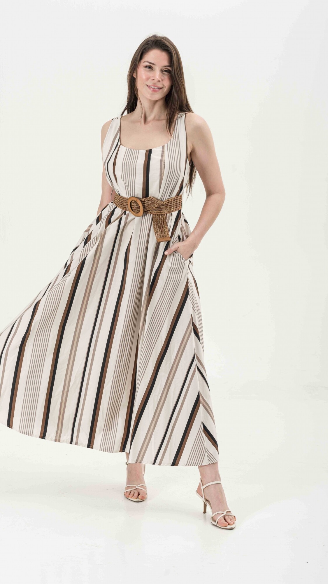 VESTIDO MIRE ESTAMPADO BLANCO