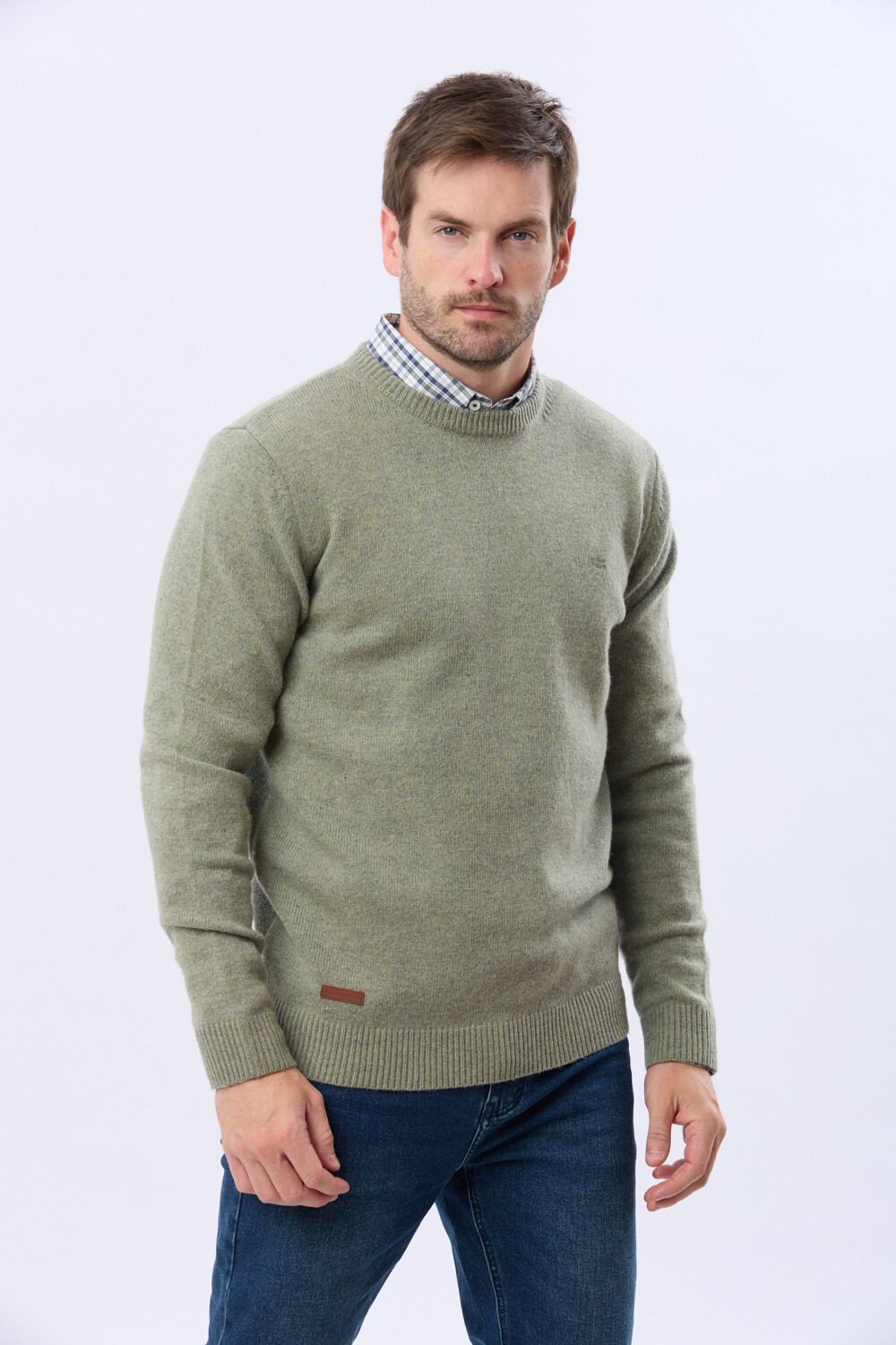 BUZO DE LANA Verde Claro