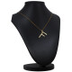 Dije en oro 18k con letra F Dije en oro 18k con letra F