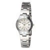 Reloj análogo en acero Casio Mujer Plateado