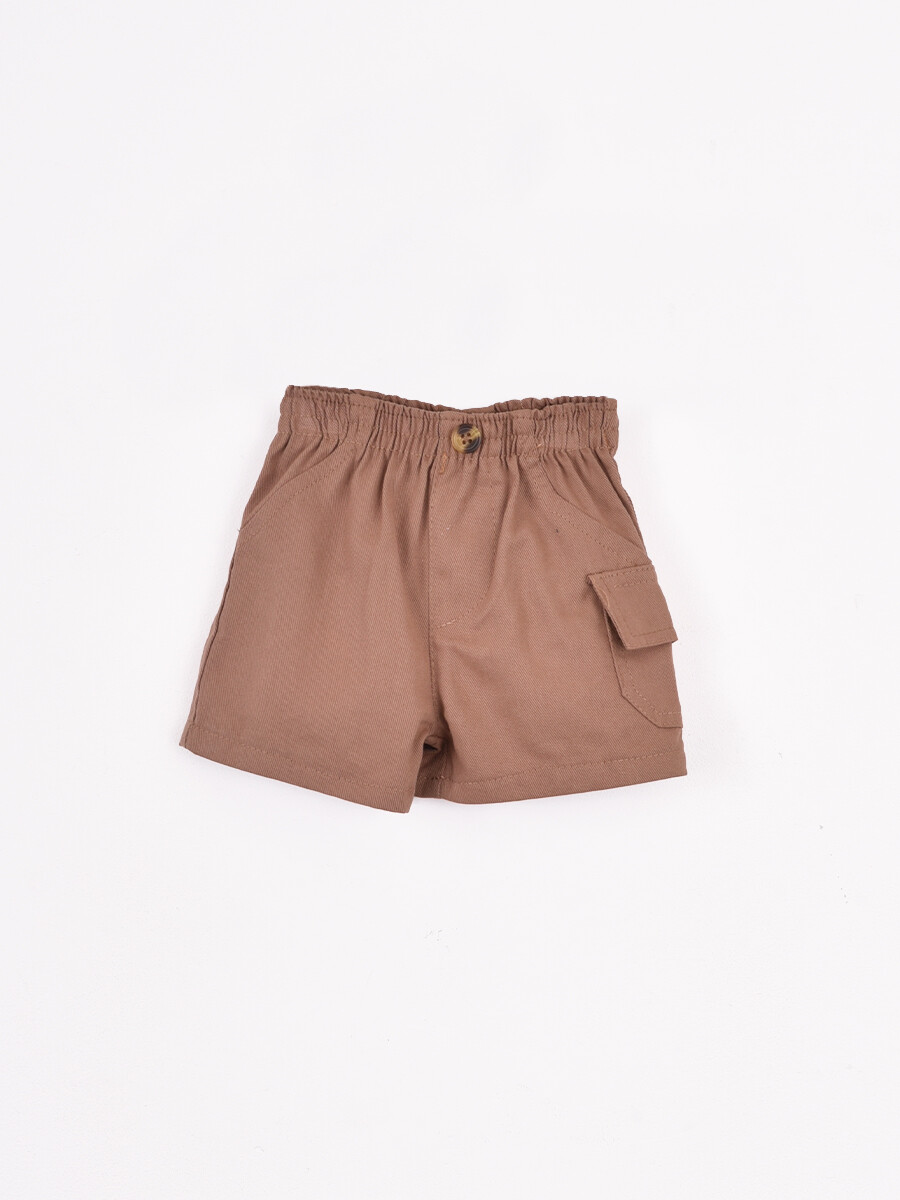 SHORT MILAN - MARRON 