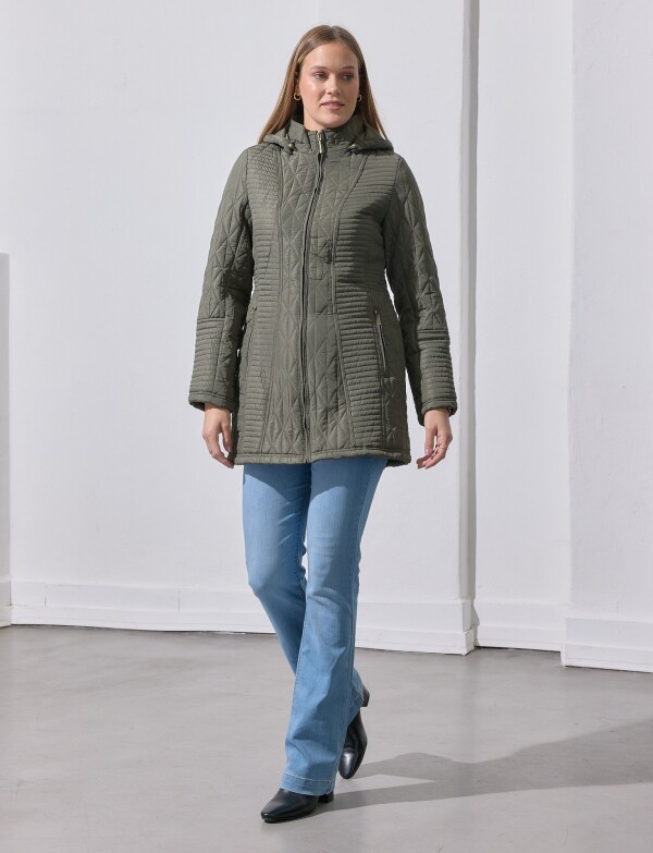 Campera Capitoneada OLIVA