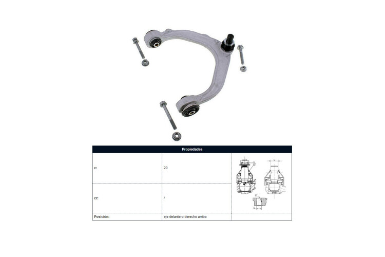 Parilla De Suspension Delantera BMW X5 Xdrive 35I (F15) 14-18 Der Parilla De Suspension Delantera BMW X5 Xdrive 35I (F15) 14-18 Der