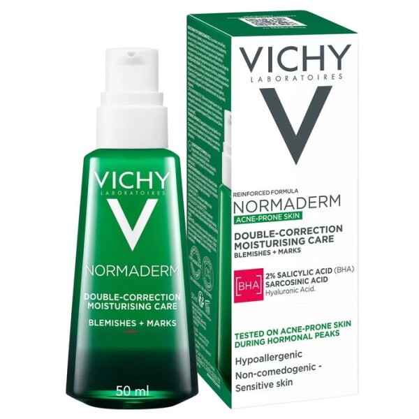 Tratamiento Hidratante Normaderm Doble Corrección 50 ml - Vichy Tratamiento Hidratante Normaderm Doble Corrección 50 ml - Vichy