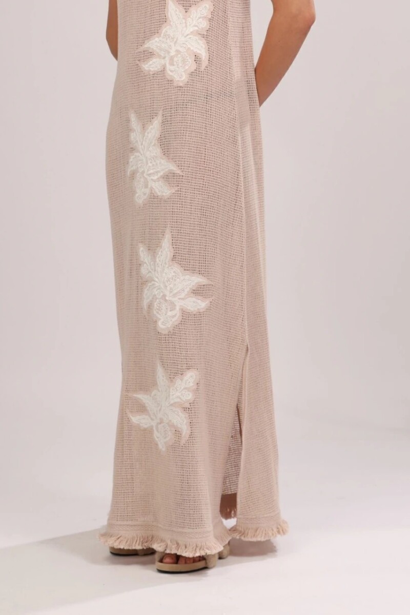 VESTIDO FRAGOLA Beige