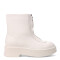 Botas de Mujer Miss Carol KIMAKA chelsea con cierre Blanco Hueso