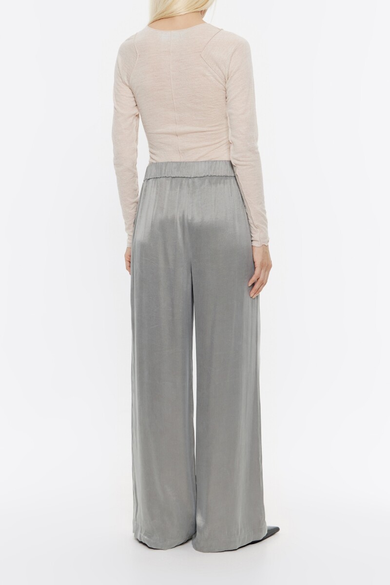 PANTALON FLUIDO Gris