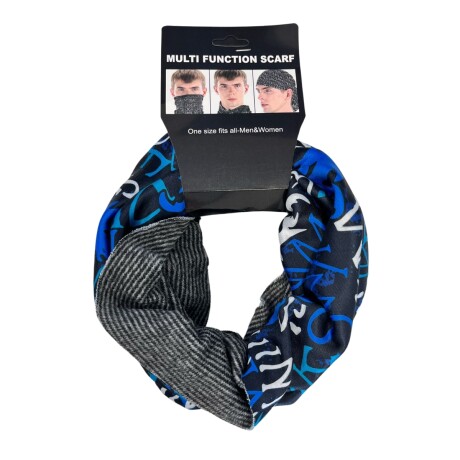 Buff cuellera con interior afelpado Azul