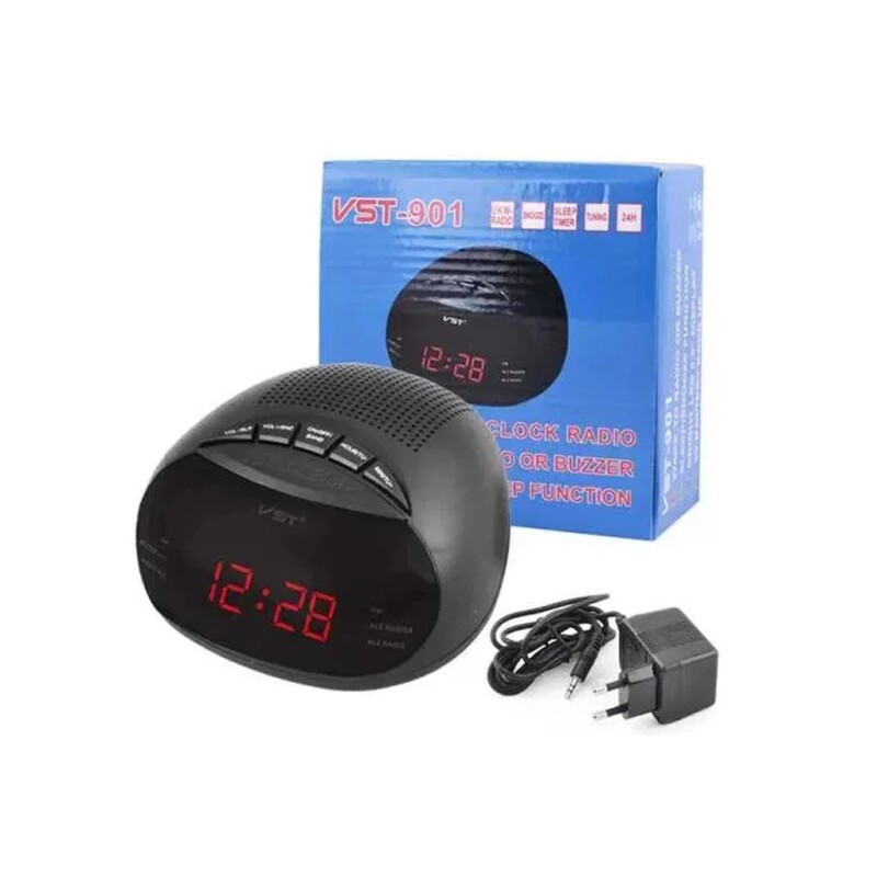 RADIO RELOJ VST-901 AM/FM RADIO RELOJ VST-901 AM/FM