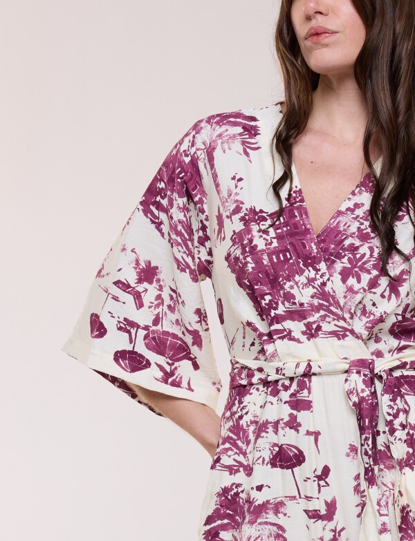 Enterito Printed VIOLETA