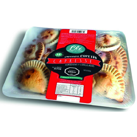 Bandeja de 12 Empanadas Ble De Copetín Horneadas Caprese 001