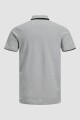 Polera Paulos Polo Clásica Light Grey Melange