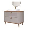 Mueble De Baño Veneto Con Bañera De 80 Cm Capuccino/freijo Mueble De Baño Veneto Con Bañera De 80 Cm Capuccino/freijo