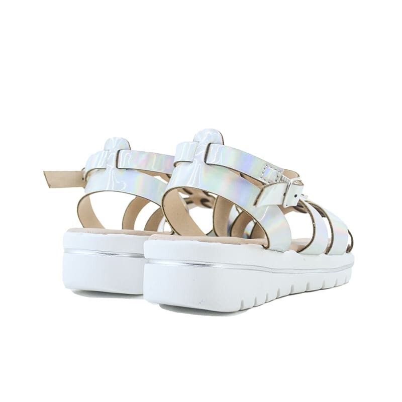 Sandalias Chill Sunday de Niños - CS JUANA Plateado