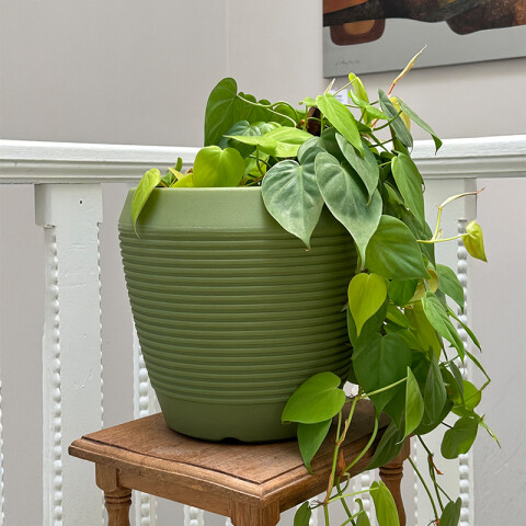 Maceta "EGIPCIO" Ø31 x 29cm. verde -TRAMONTINA TD0214