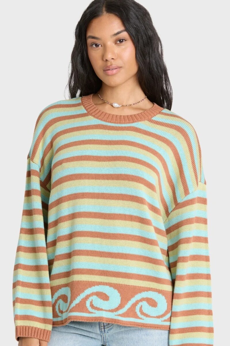 SWEATER BAYSIDE H-marron