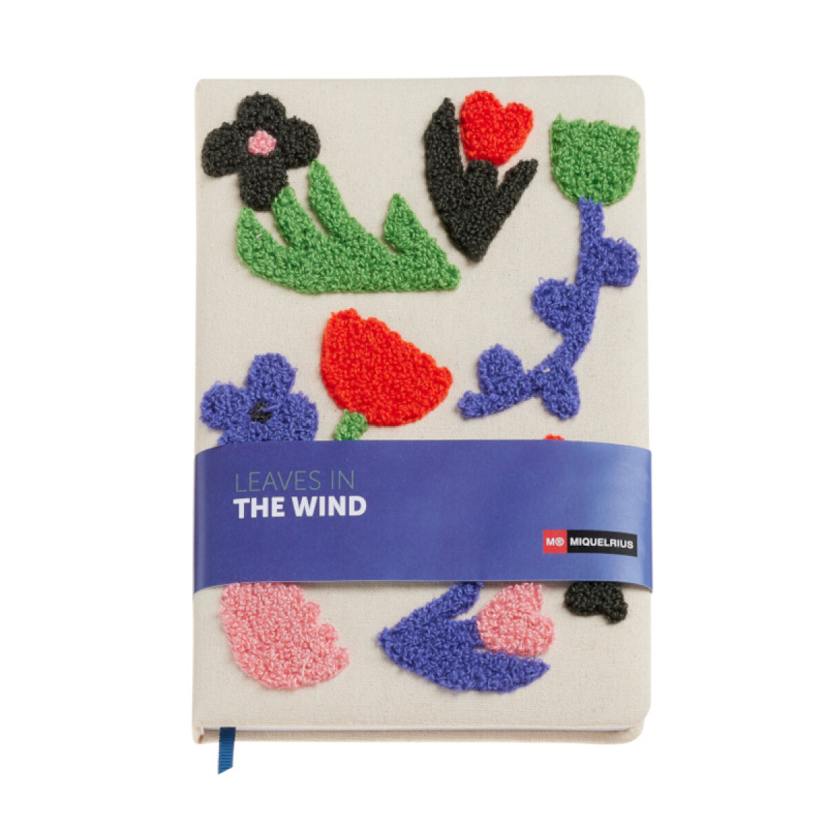 Cuaderno A5 bordado - MiquelRius - Hoja lisa 