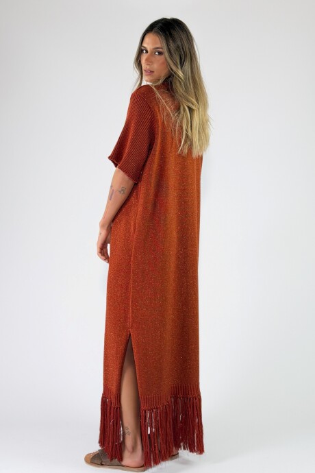 VESTIDO LUNARA Terracota