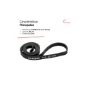 POWERBAND ELASTICA NEGRO 22MM NEGRO