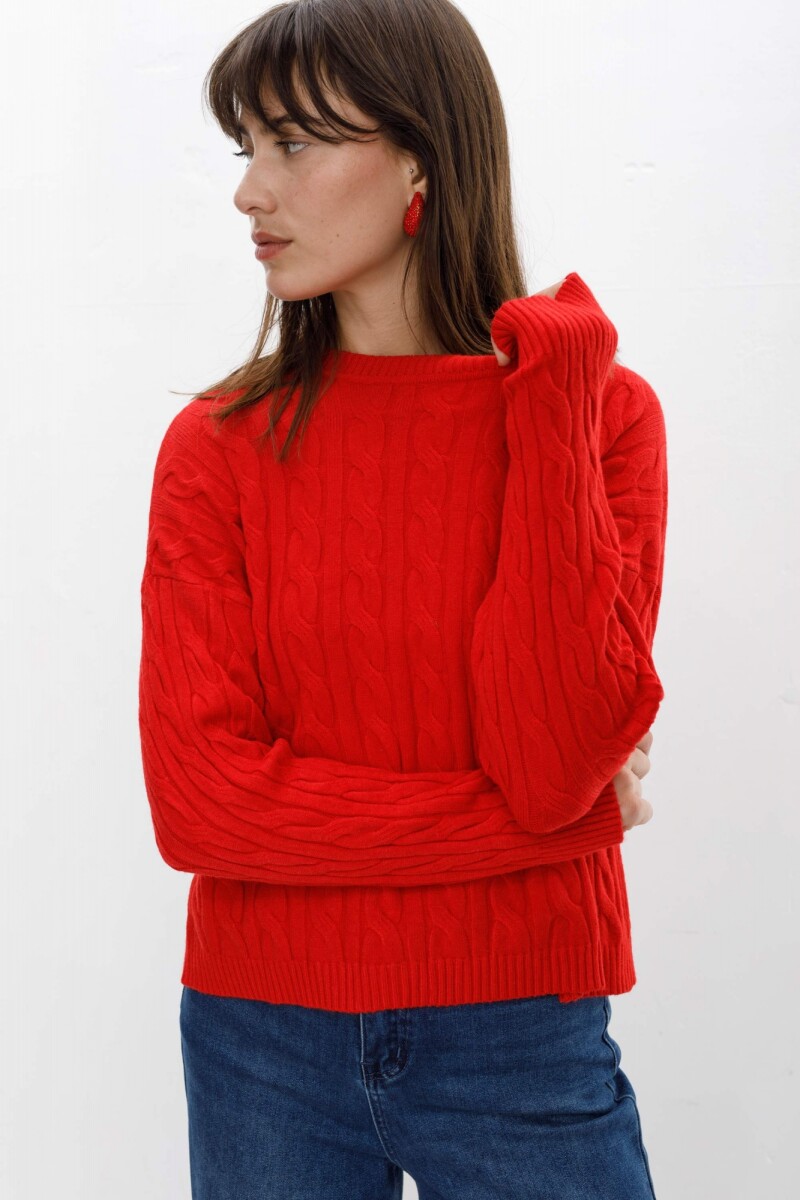 Sweater Atlantis - Rojo 