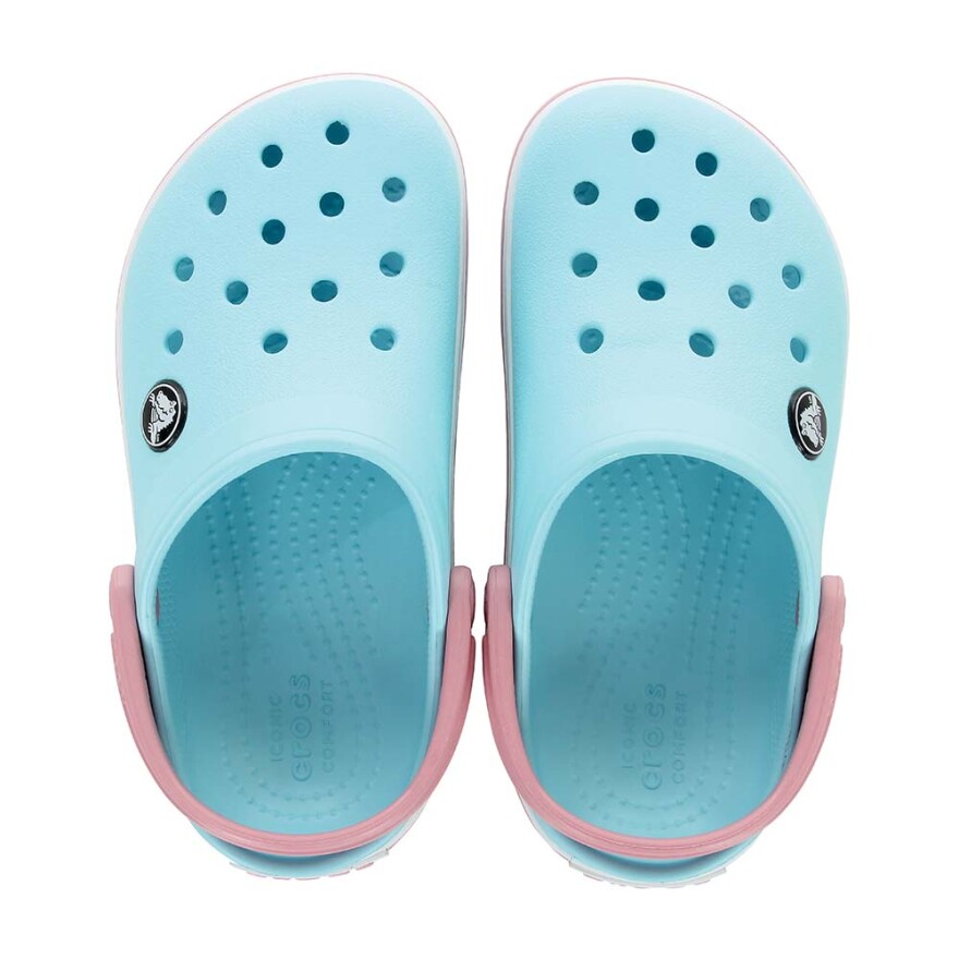 Crocs Crocband Clog T - Niños 1 a 5 años Ice Blue/white