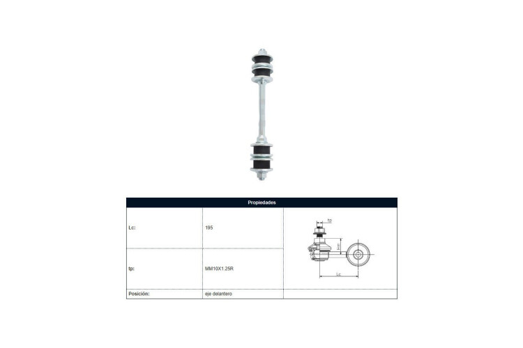 Bieleta Nissan D22 96-25 Der/Izq Bieleta Nissan D22 96-25 Der/Izq