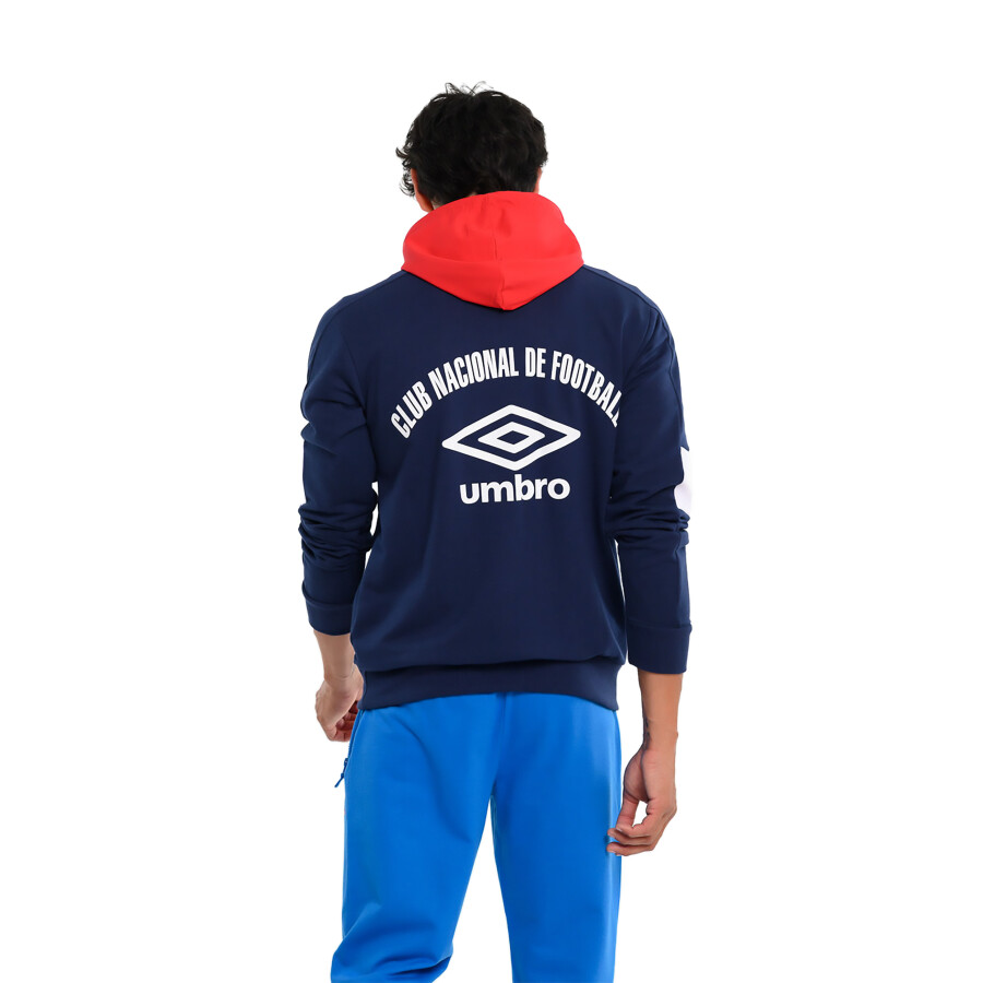 Canguro de Hombre Umbro Placket Nacional Azul Marino - Rojo - Blanco