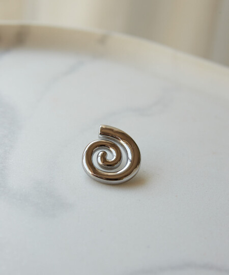 AROS ESPIRAL SILVER